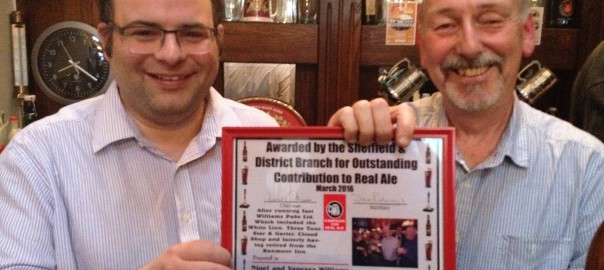 Special award for Nigel Williams