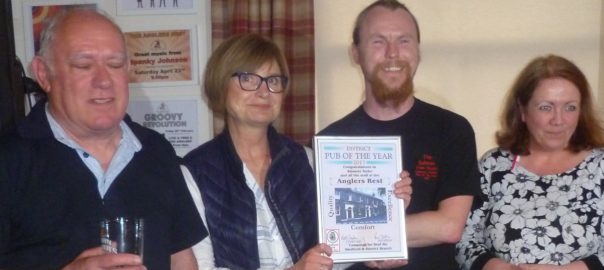 District Pub of the Year presentation