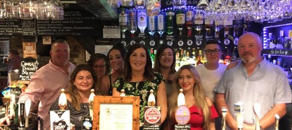 North Derbyshire Pub of the Year presentation