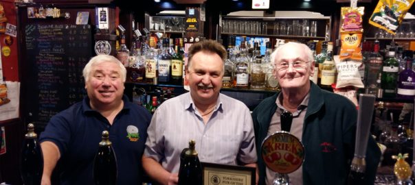 Yorkshire Pub of the Year 2017 presentation