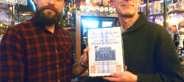 December Pub of the Month presentation