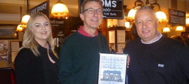 Autumn District Pub of the Season presentation