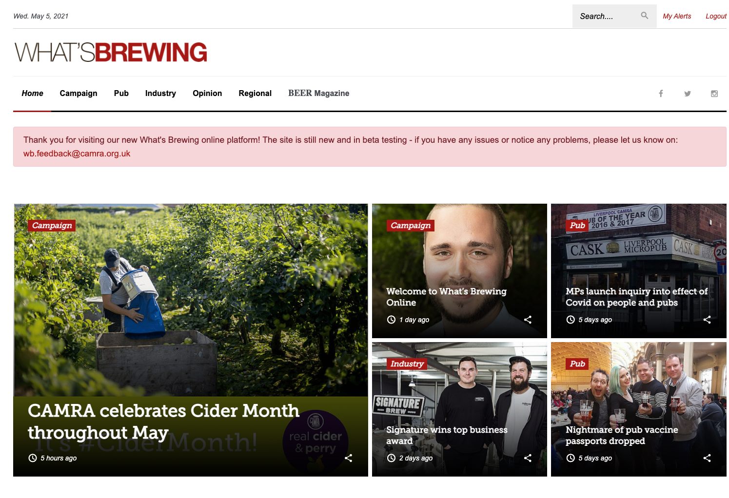 News and more online for members