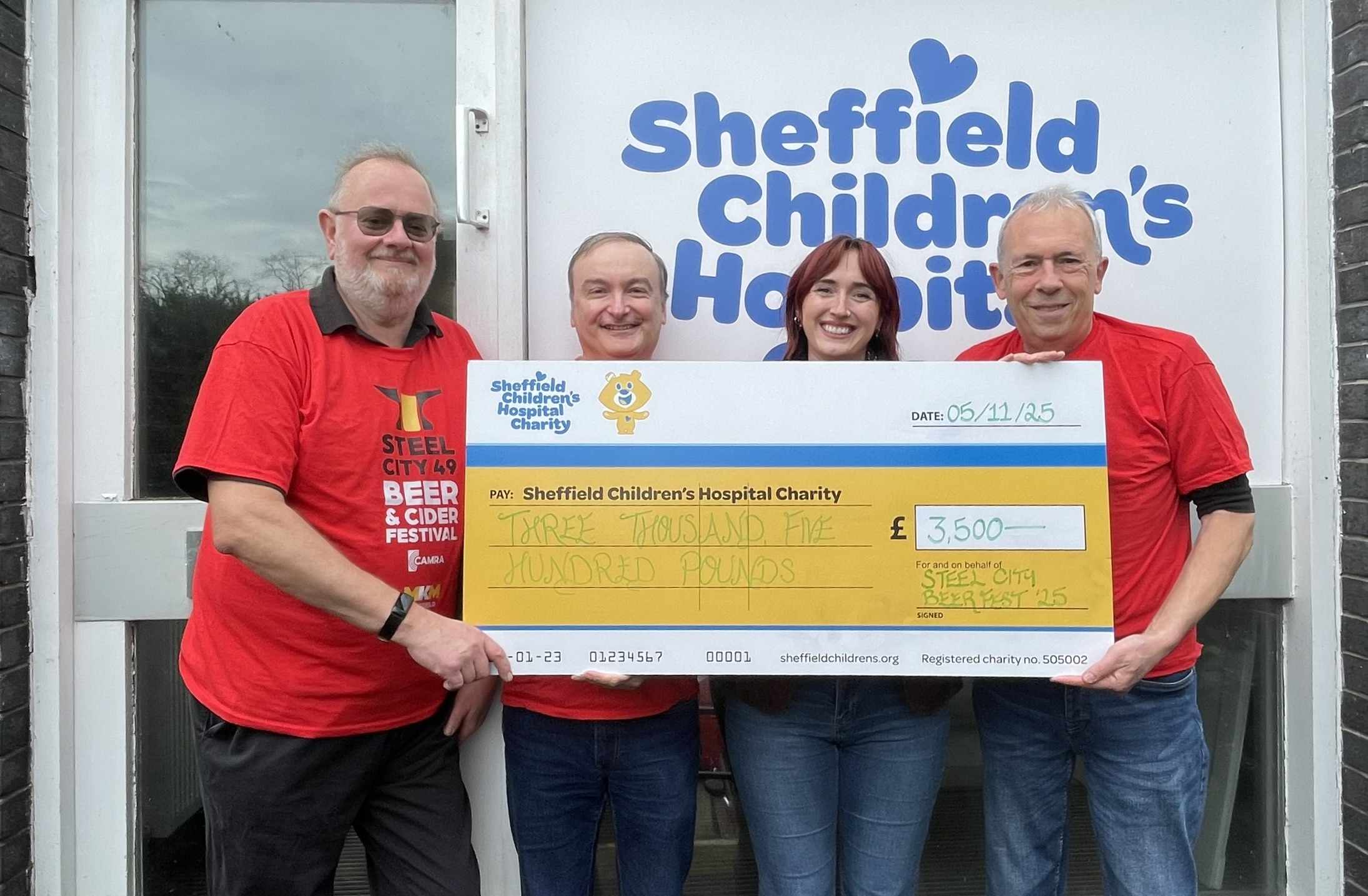 festival’s record charity donation