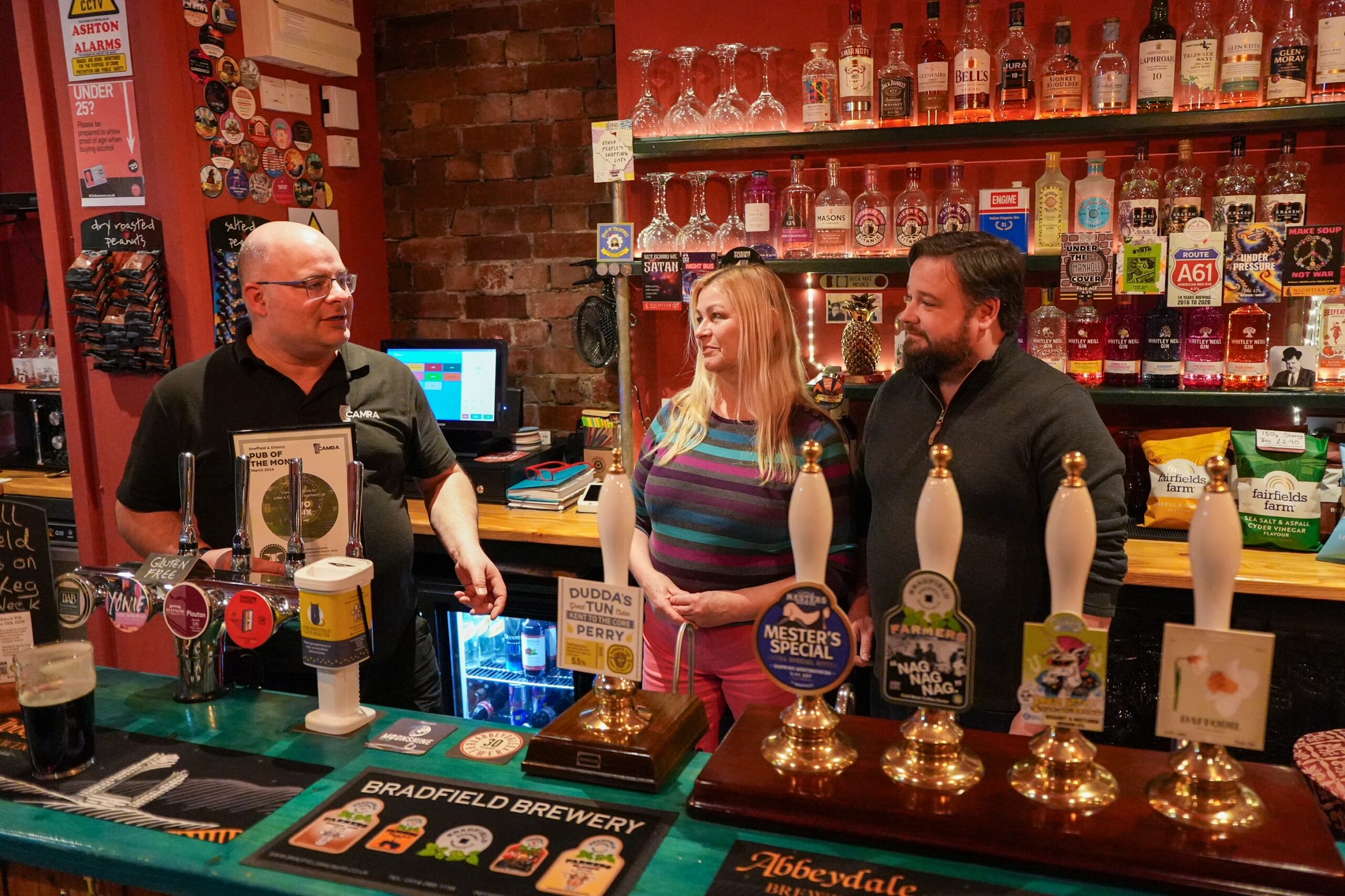 March Pub of the Month presentation