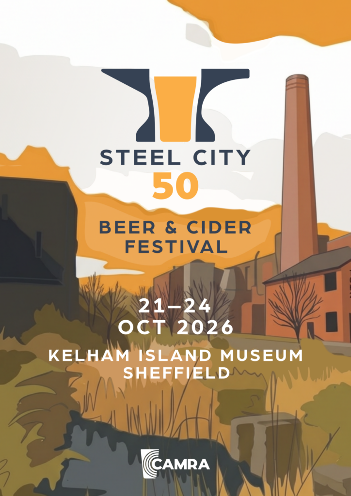 Steel City 50 Beer & Cider Festival, 22-24 October 2026, Kelham Island Museum, Sheffield